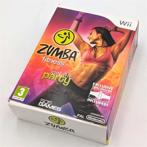 Zumba Fitness - Komplet I Æske - Wii (B Grade) (Genbrug)